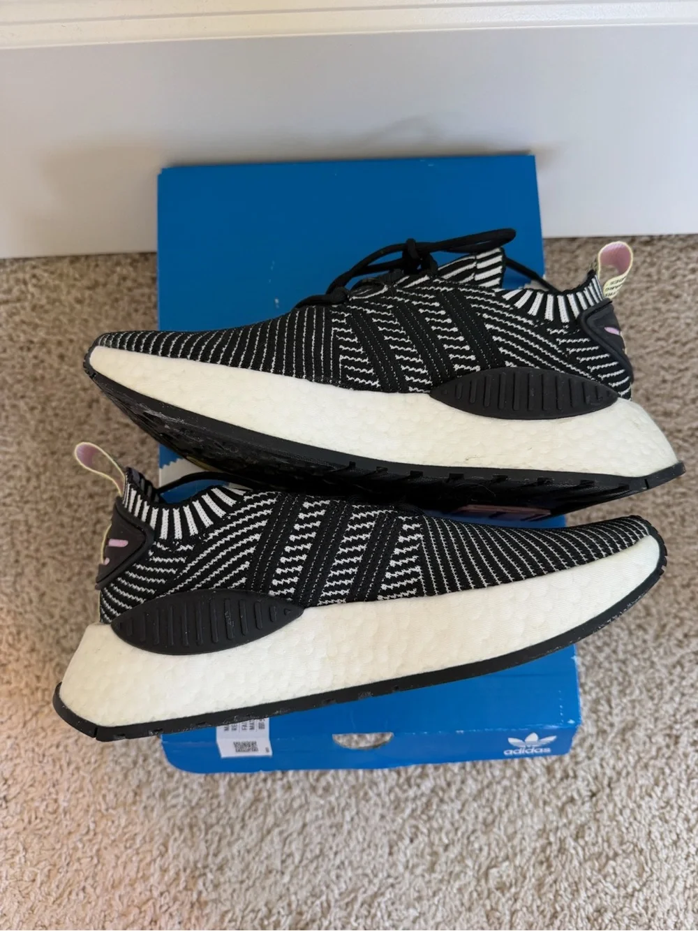 adidas Originals NMD_W1 - Black/White Lilac